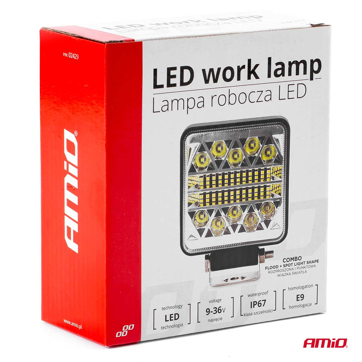 Werklamp AWL15 26LED COMBO 9-36V AMiO 02429 - AMiO 02429 - afbeelding 9