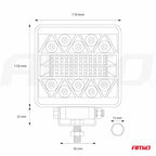 Werklamp AWL15 26LED COMBO 9-36V AMiO 02429 - AMiO 02429 - afbeelding 10