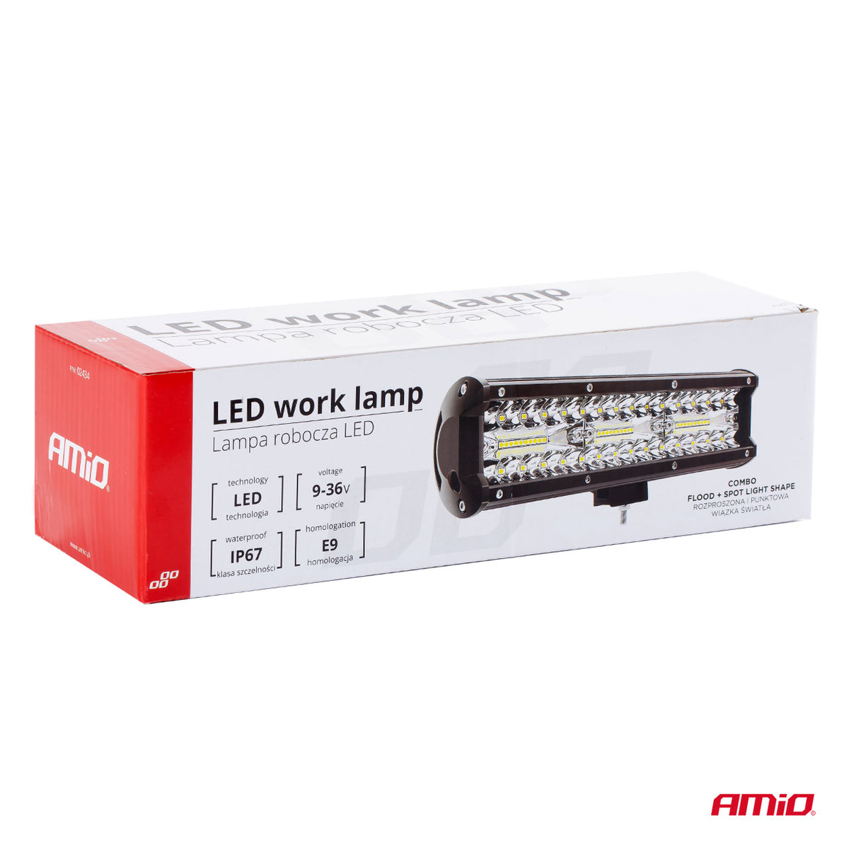 Werkende LED lichtbalk AWL20 60LED COMBO 9-36V AMiO 02434 - AMiO 02434 - afbeelding 11