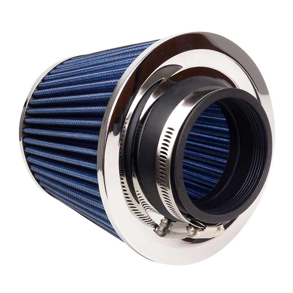 Car Air Conical Filter blauw, universeel, 3 montageadapters AMiO 02458 - AMiO 02458 - afbeelding 2