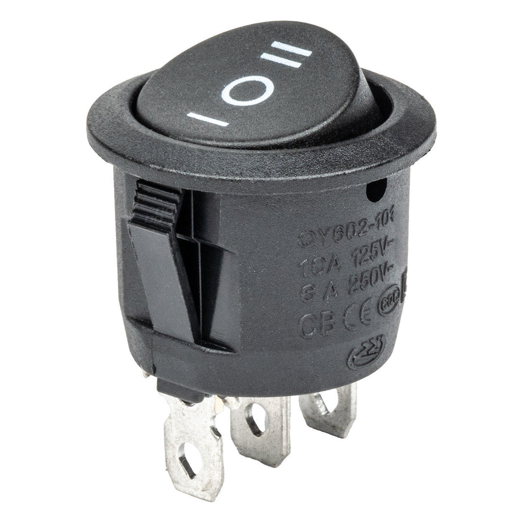 Ronde schakelaar 12/230V BU03 AMiO 02463 - AMiO 02463 - afbeelding 1