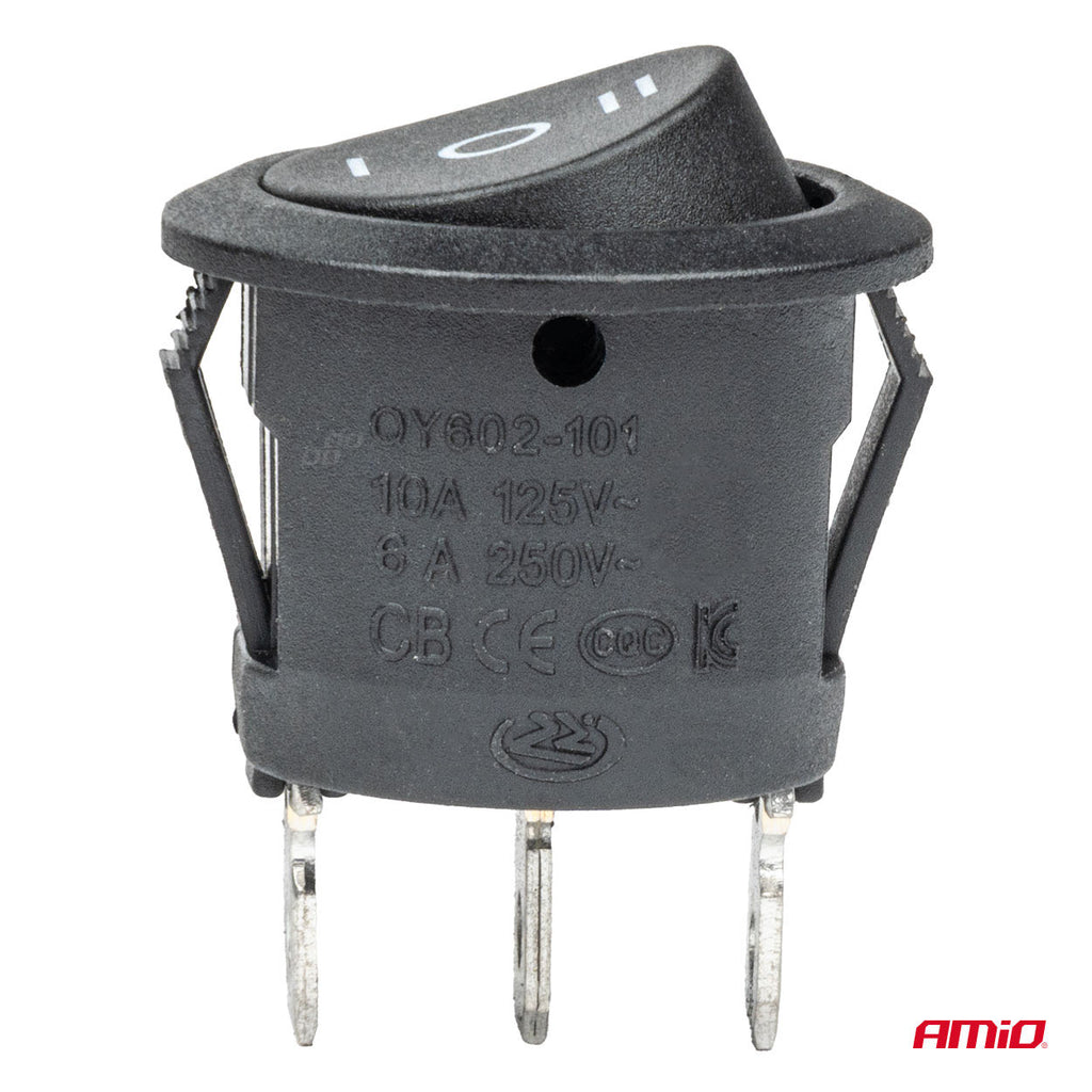 Ronde schakelaar 12/230V BU03 AMiO 02463 - AMiO 02463 - afbeelding 2