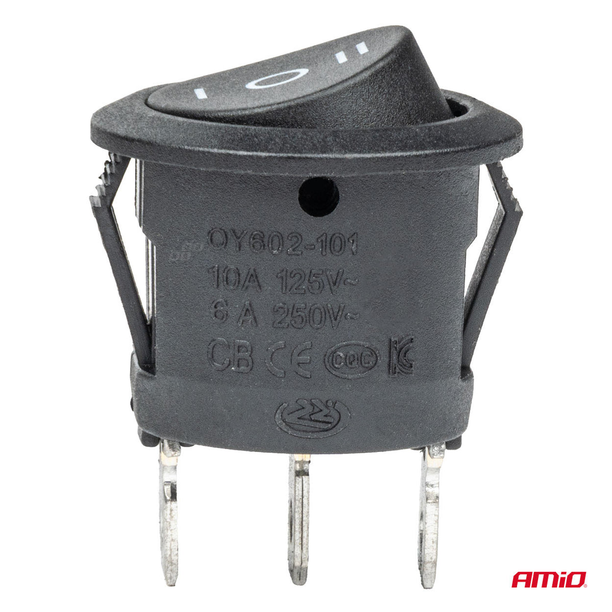 Ronde schakelaar 12/230V BU03 AMiO 02463 - AMiO 02463 - afbeelding 2
