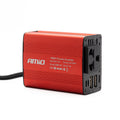 Omvormer AMiO 12V/230V 150W/300W 2xUSB PI01 02468 - AMiO 02468 - afbeelding 1