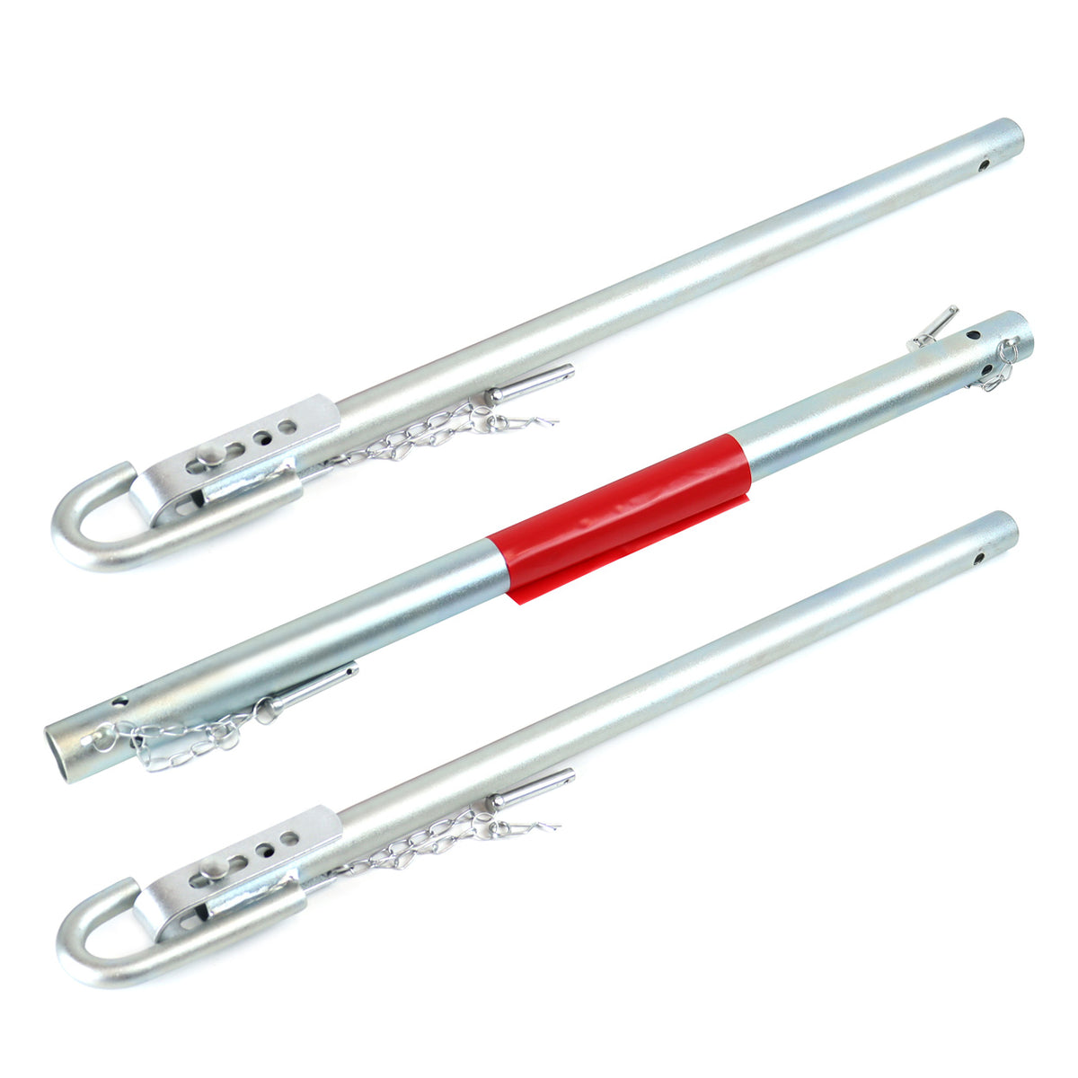 Metalen trekhaak 2T 180cm AMiO 02476 - AMiO 02476 - afbeelding 1