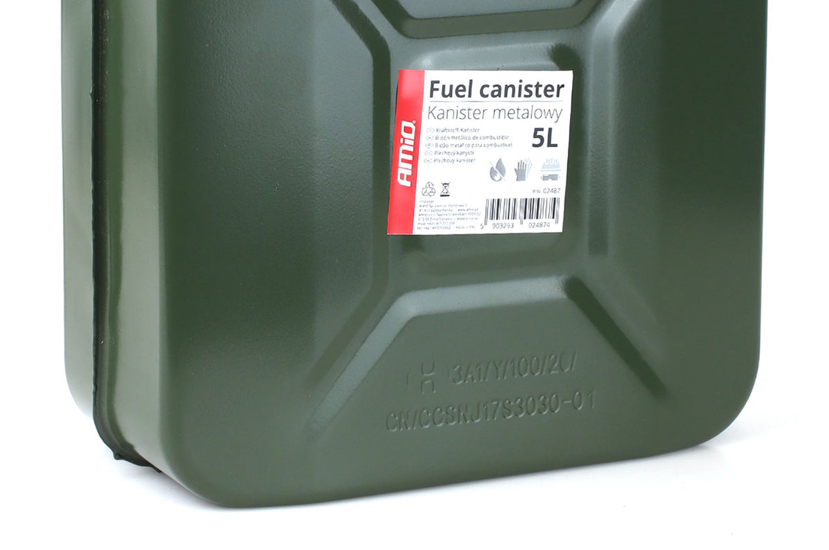 Metalen jerry can 5L AMiO 02487 - AMiO 02487 - afbeelding 3