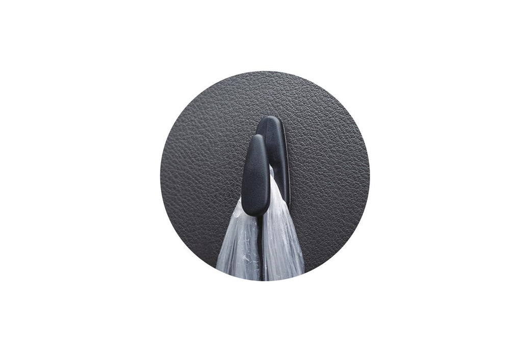 Auto Plastic Haken / organizers met tape 4 stuks AMiO 02490 - AMiO 02490 - afbeelding 2