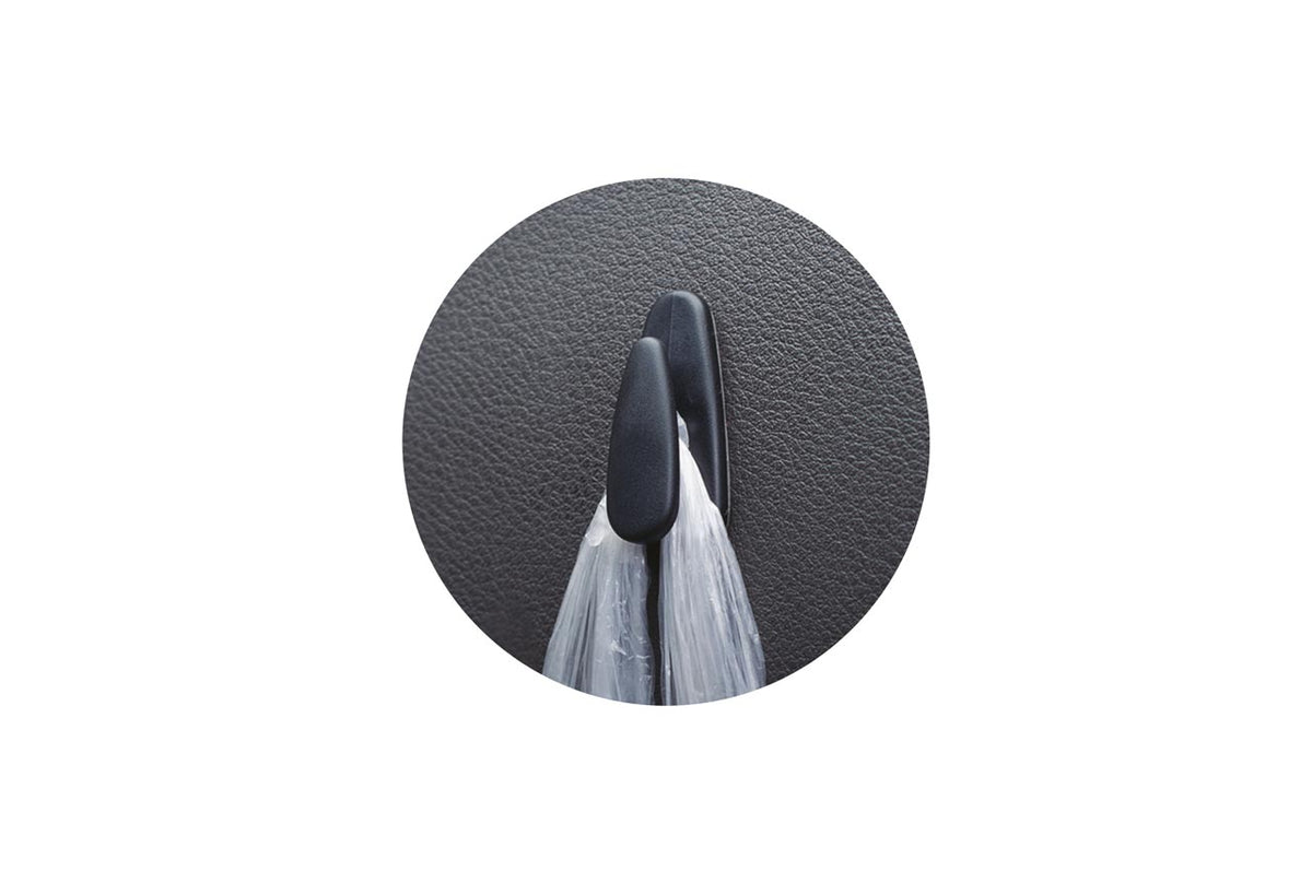 Auto Plastic Haken / organizers met tape 4 stuks AMiO 02490 - AMiO 02490 - afbeelding 2