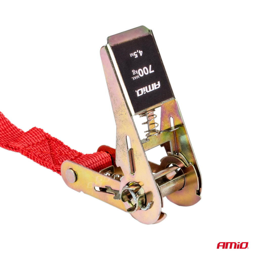 Ratel spanset 700kg 25mm 4,5m 4st BELT-03 AMiO 02496 - AMiO 02496 - afbeelding 8