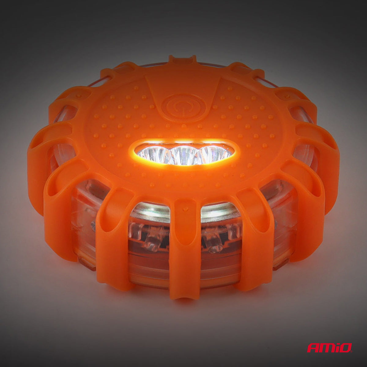 Weg Draagbare LED-waarschuwingslamp met werkende zaklampfunctie 3xAAA IP65 12SMD + 3SMD AMiO 02499 - AMiO 02499 - afbeelding 5