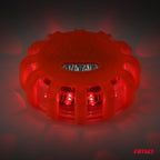 Weg Draagbare LED-waarschuwingslamp met werkende zaklampfunctie 3xAAA IP65 12SMD + 3SMD AMiO 02499 - AMiO 02499 - afbeelding 6