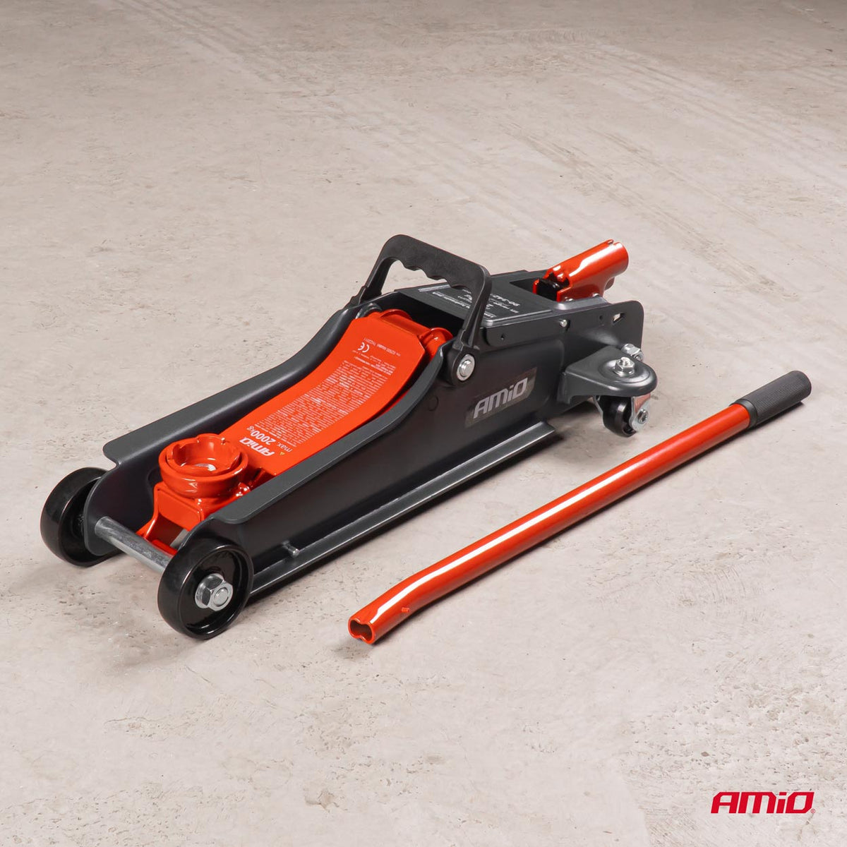 Hydraulische krik met laag profiel 2T CE AMiO 02500 - AMiO 02500 - afbeelding 3
