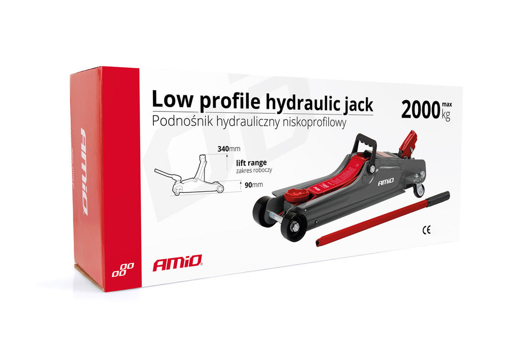 Hydraulische krik met laag profiel 2T CE AMiO 02500 - AMiO 02500 - afbeelding 12