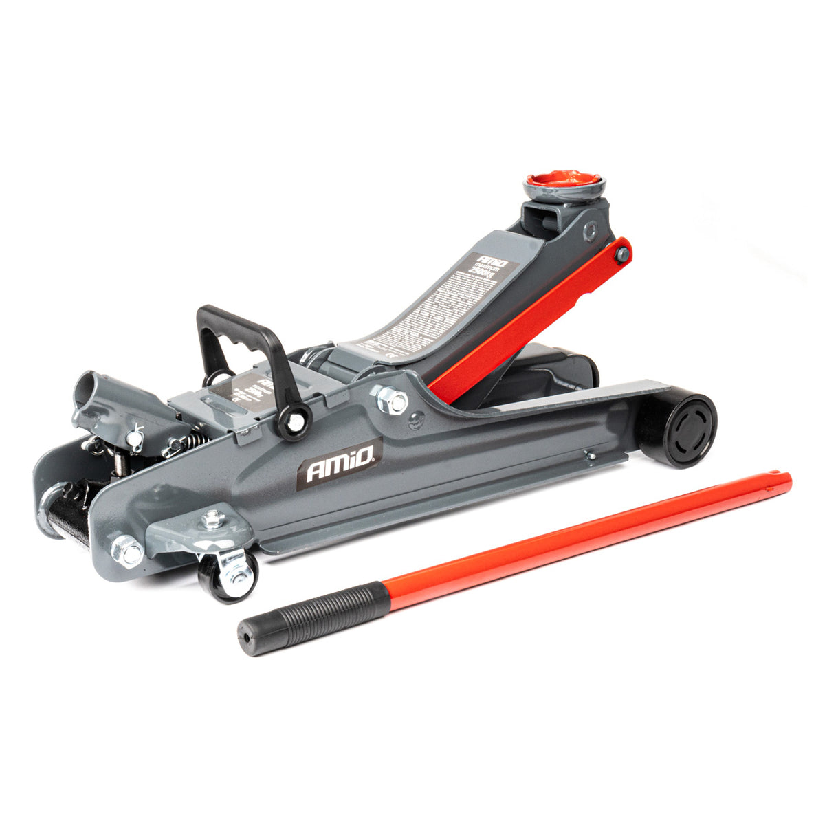 Hydraulische krik met laag profiel CE 2,5T Hoge kwaliteit AMiO 02501 - AMiO 02501 - afbeelding 1