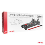 Hydraulische krik met laag profiel CE 2,5T Hoge kwaliteit AMiO 02501 - AMiO 02501 - afbeelding 6