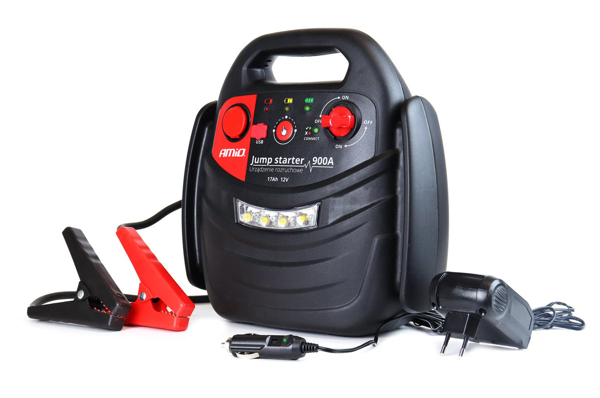 Starthulp 12V 17Ah 900A 4in1 JS01 AMiO 02523 - AMiO 02523 - afbeelding 5
