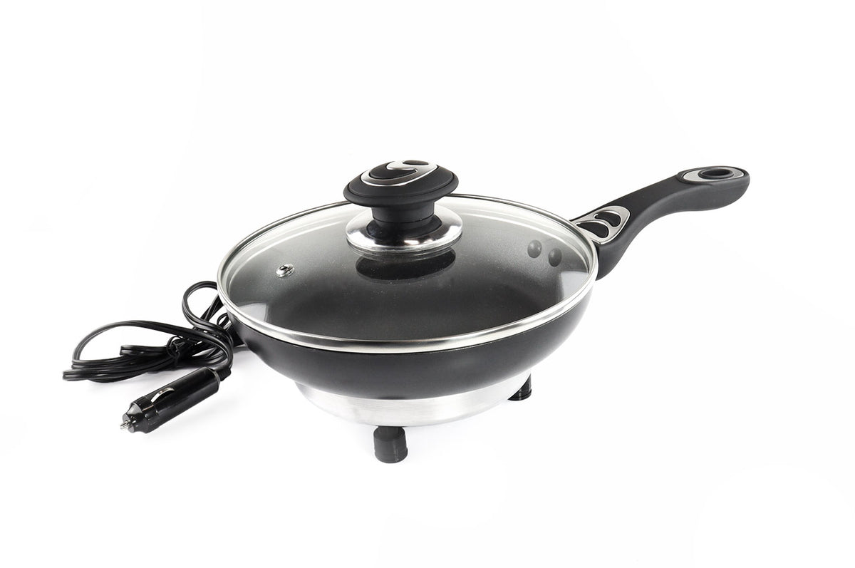 Elektrische koekenpan voor auto 20cm x 4cm 150W 12V AMiO 02532 - AMiO 02532 - afbeelding 5