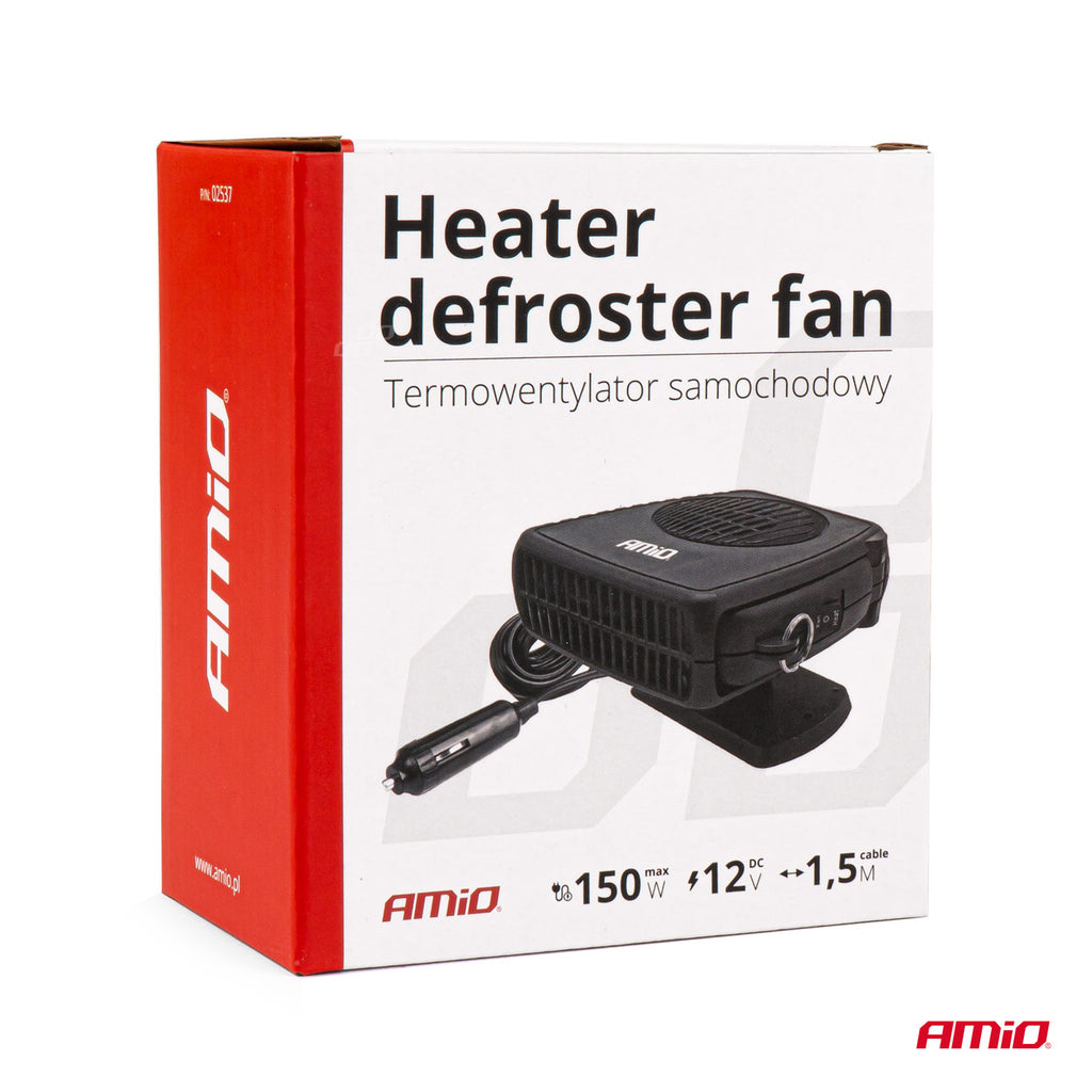 Verwarming, ontdooier, ventilator -12V 150W AMiO 02537 - AMiO 02537 - afbeelding 6