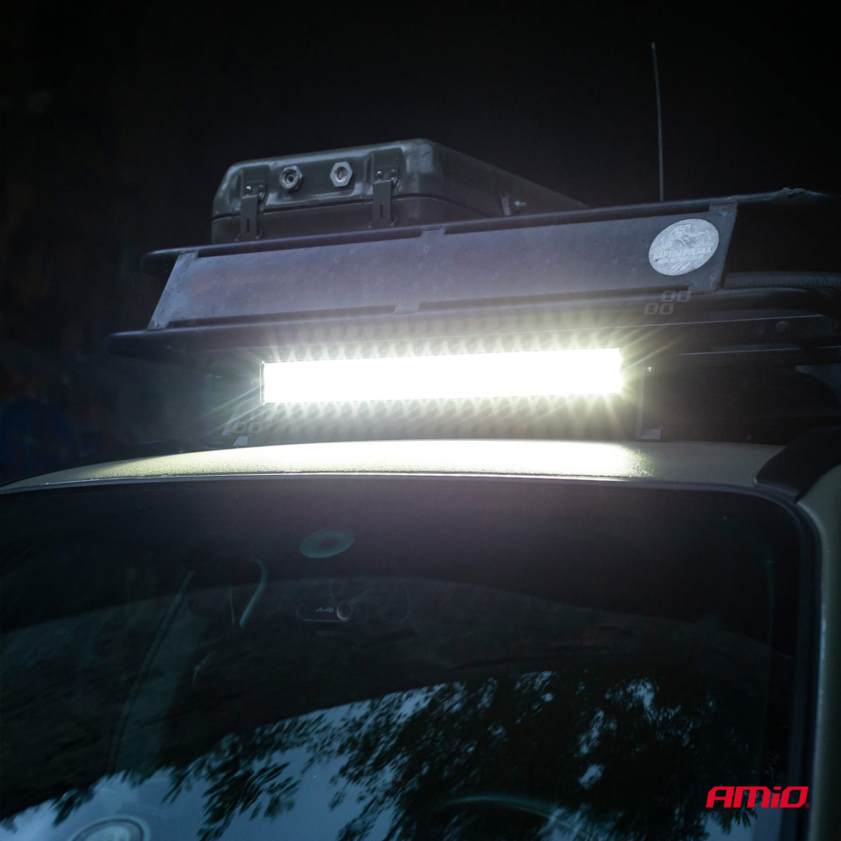 Werkende LED lichtbalk AWL27 120LED 450x74 360W COMBO 9-36V AMiO 02541 - AMiO 02541 - afbeelding 8