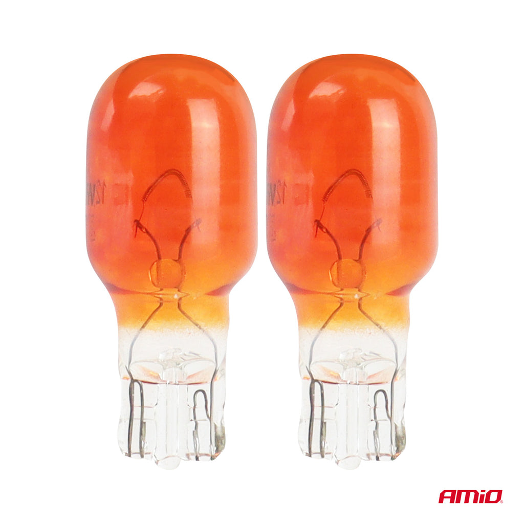 Halogeenlampen T15 WY16W W2.1x9.5d 12V 2 stuks AMiO 02550 - AMiO 02550 - afbeelding 2