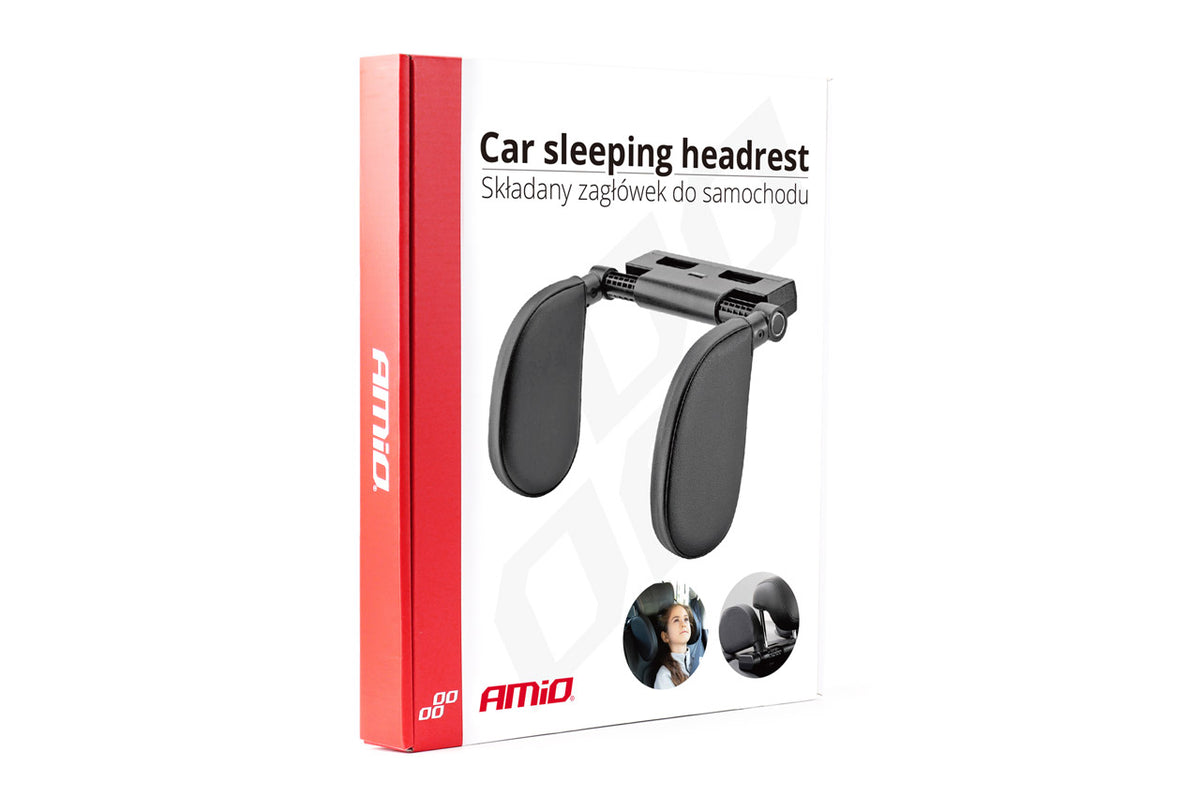 Auto slapen hoofdsteun PVC lederen afwerking AMiO 02559 - AMiO 02559 - afbeelding 5