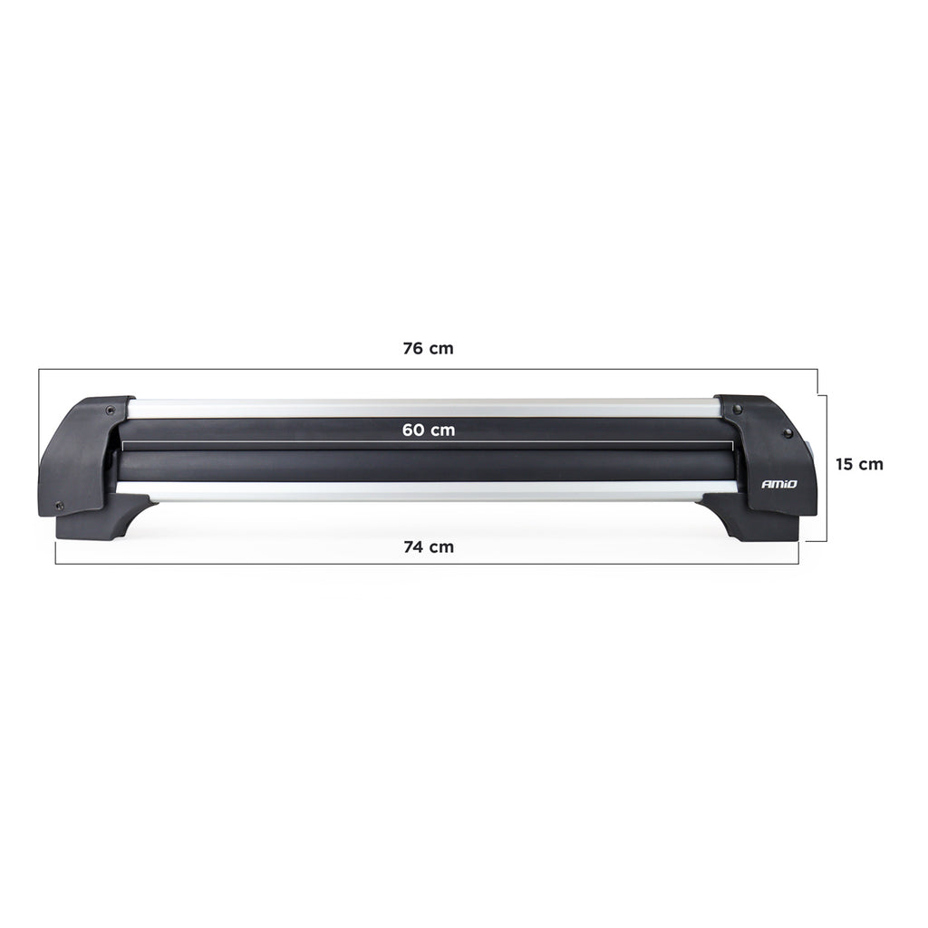 Ski snowboard dakdrager lang 760mm SSR-01L AMiO 02591 - AMiO 02591 - afbeelding 8