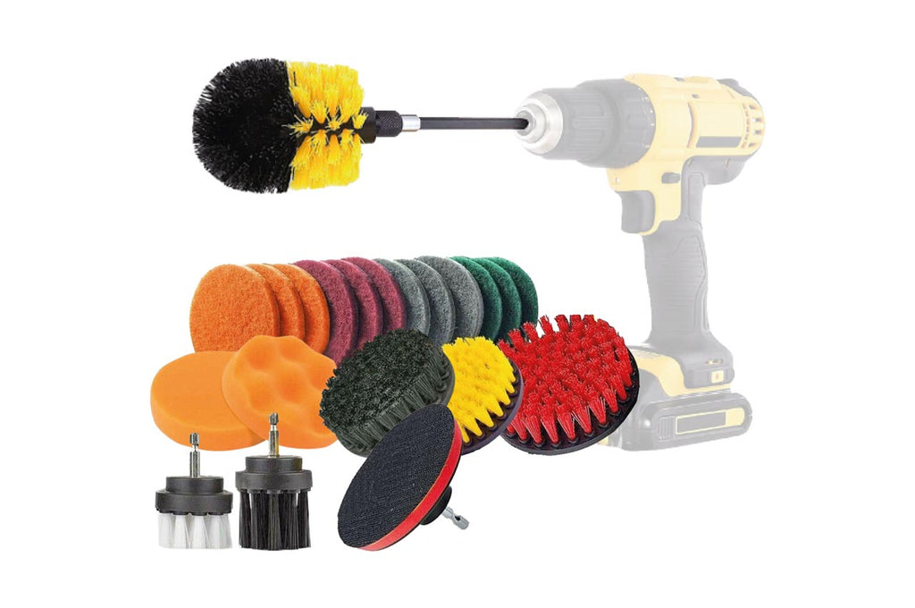 Boorborstelset - 22-delig AMiO 02594 - AMiO 02594 - afbeelding 3