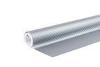 3D CARBON fiber ZILVER folie 30cm x 150cm AMiO 02600 - AMiO 02600 - afbeelding 1