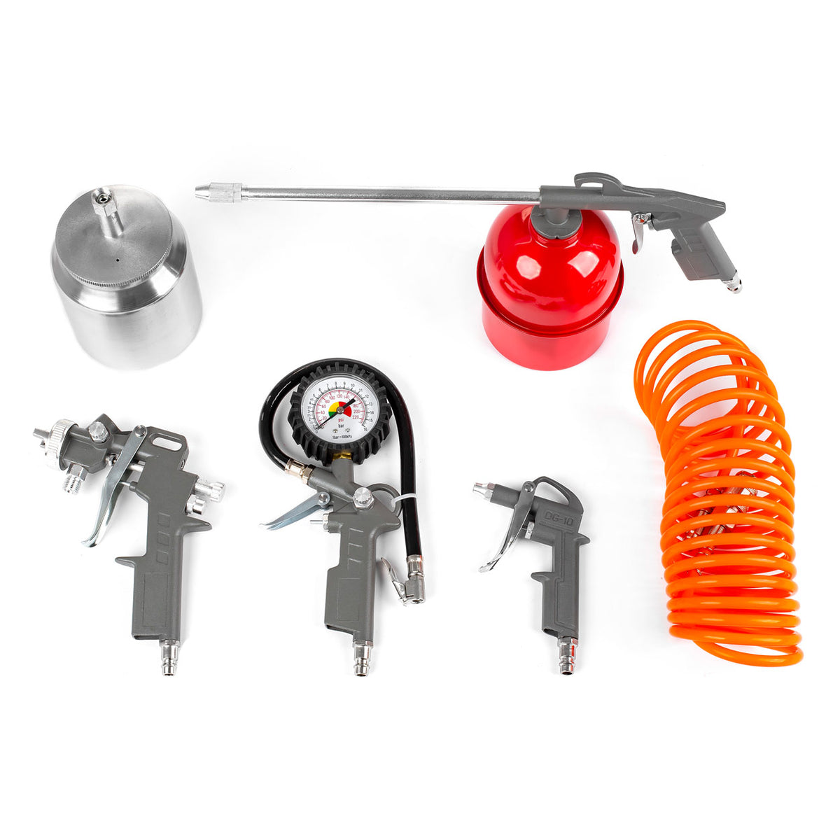 Pneumatische gereedschapsset PT-08 AMiO 02626 - AMiO 02626 - afbeelding 1
