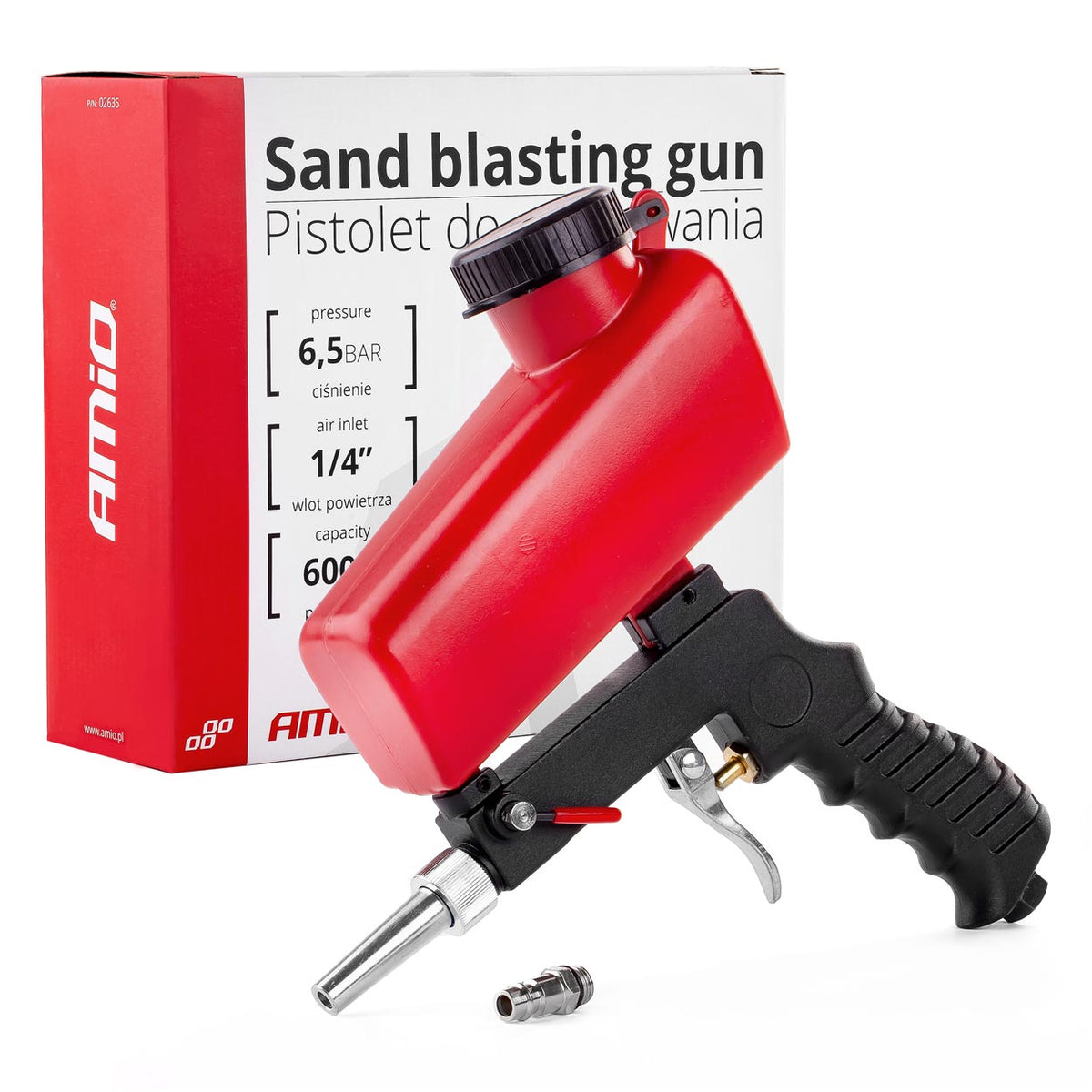 Zandstraalpistool PT-17 AMiO 02635 - AMiO 02635 - afbeelding 1