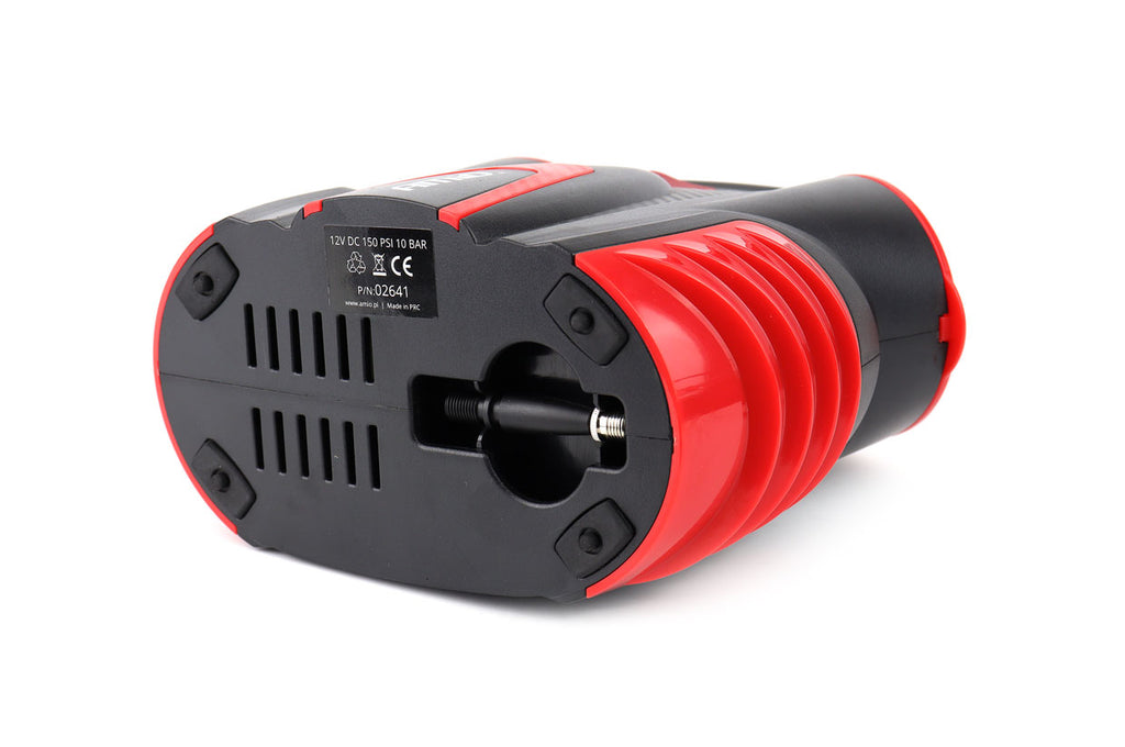 Auto Luchtcompressor met digitale manometer en LED-licht 12V ACOMP-16 AMiO 02641 - AMiO 02641 - afbeelding 3