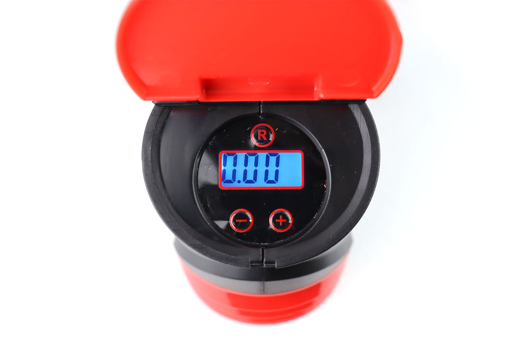 Auto Luchtcompressor met digitale manometer en LED-licht 12V ACOMP-16 AMiO 02641 - AMiO 02641 - afbeelding 5