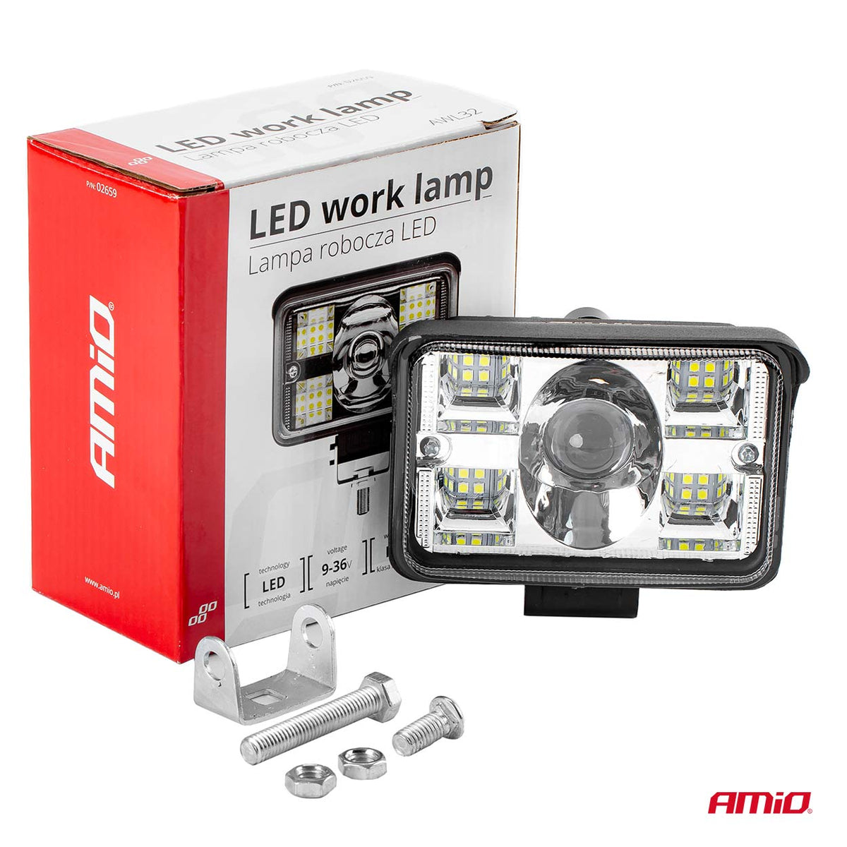 Werklamp AWL32 17 LED COMBO 9-36V AMiO 02659 - AMiO 02659 - afbeelding 7