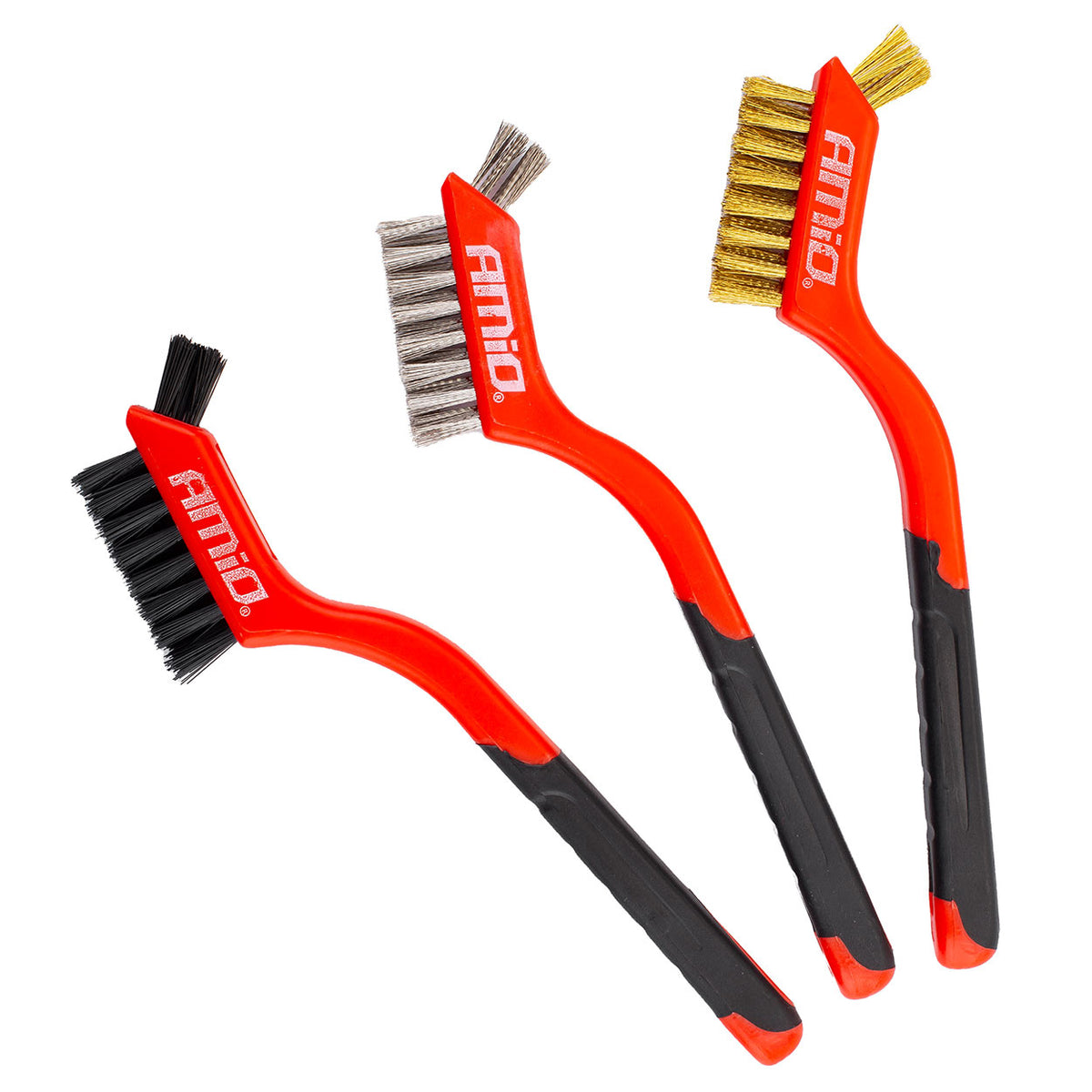 Stalen draadborstel set AMiO 02827 - AMiO 02827 - afbeelding 1
