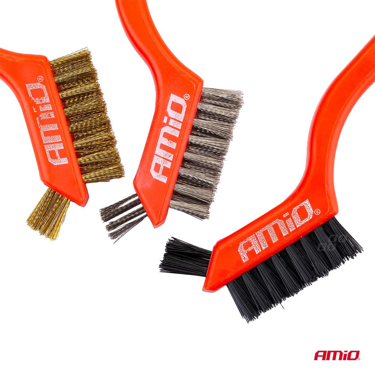 Stalen draadborstel set AMiO 02827 - AMiO 02827 - afbeelding 2