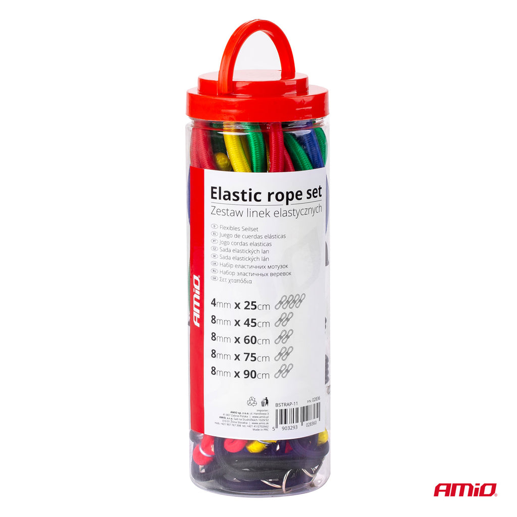 Elastische touwset 12-delig BSTRAP-11 AMiO 02836 - AMiO 02836 - afbeelding 8