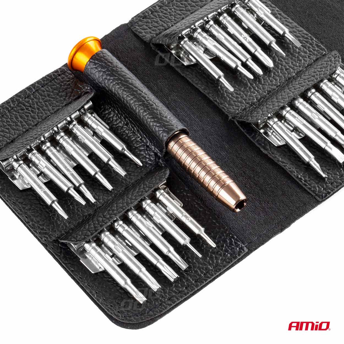 25-delige precisie schroevendraaierset AMiO 02839 - AMiO 02839 - afbeelding 2