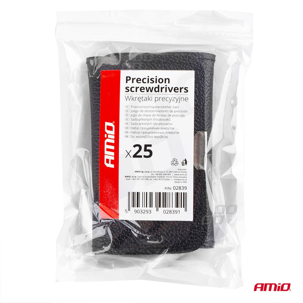 25-delige precisie schroevendraaierset AMiO 02839 - AMiO 02839 - afbeelding 11