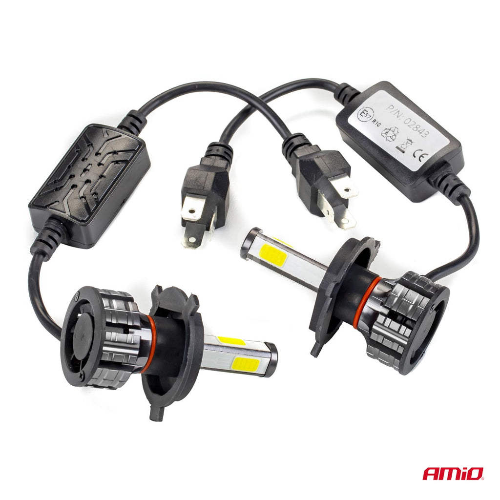 LED-koplampen COB-serie H4 AMiO 02843 - AMiO 02843 - afbeelding 11