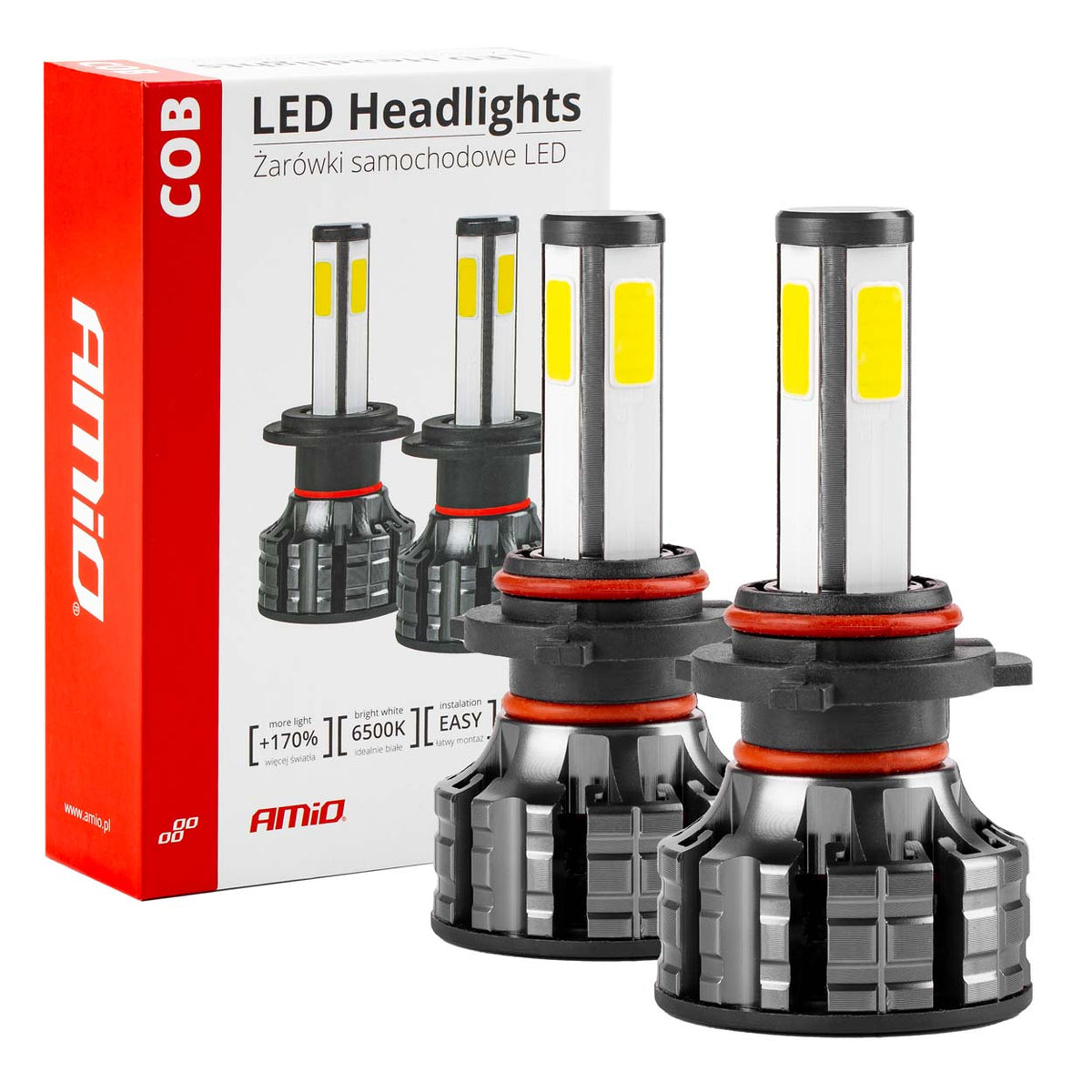 LED-koplampen COB-serie HB4 AMiO 02847 - AMiO 02847 - afbeelding 1