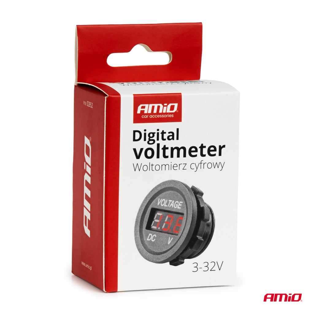 Digitale Voltometer 3-32V MOD-02 AMiO 02852 - AMiO 02852 - afbeelding 5