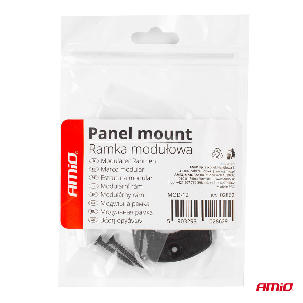 Paneelmontage met één gat MOD-12 AMiO 02862 - AMiO 02862 - afbeelding 4