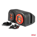 Externe behuizing met twee gaten MOD-16 AMiO 02866 - AMiO 02866 - afbeelding 4
