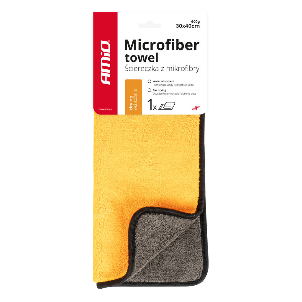 Microvezel poetsdoek 30x40cm 600g/m² AMiO 02868 - AMiO 02868 - afbeelding 4