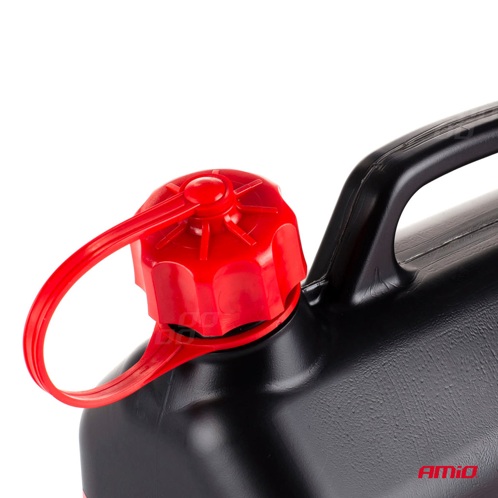 AMiO Kunststof jerrycan 5L, zwart 02887 - AMiO 02887 - afbeelding 3