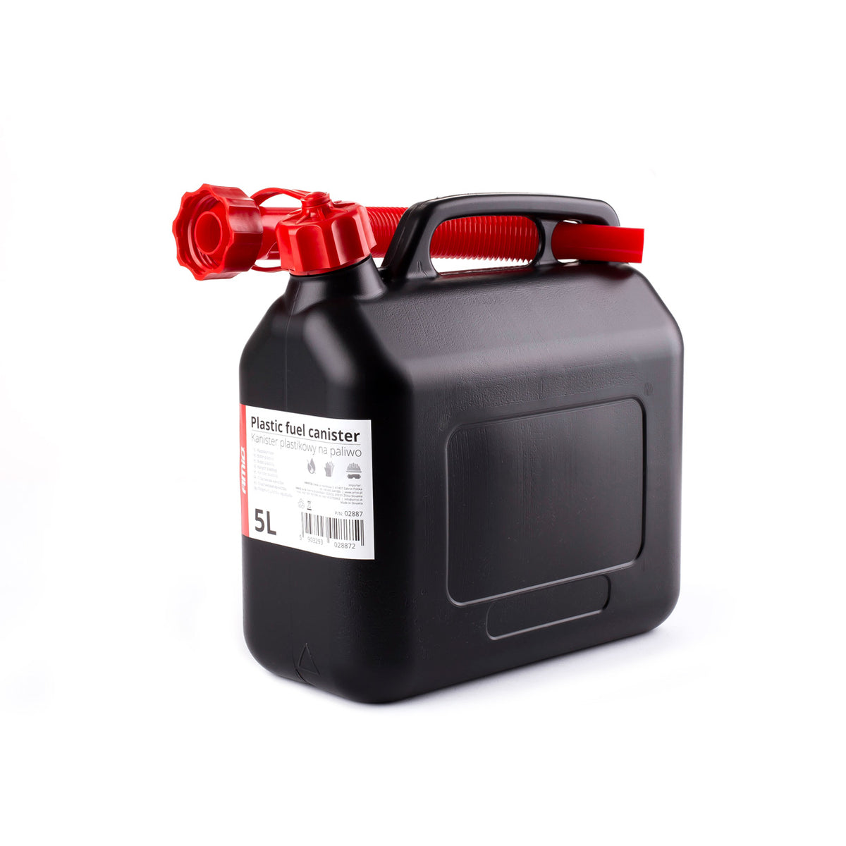 AMiO Kunststof jerrycan 5L, zwart 02887 - AMiO 02887 - afbeelding 5