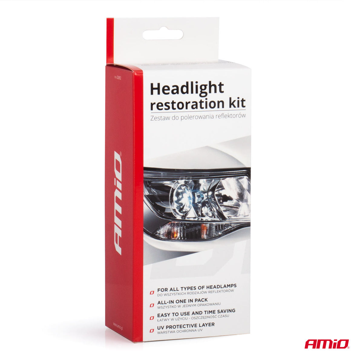Koplamp polijstset AMiO 02892 - AMiO 02892 - afbeelding 5