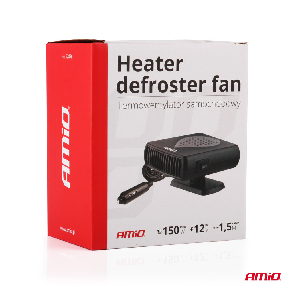 Verwarming, ontdooier, ventilator -12V 150W AMiO 02896 - AMiO 02896 - afbeelding 5