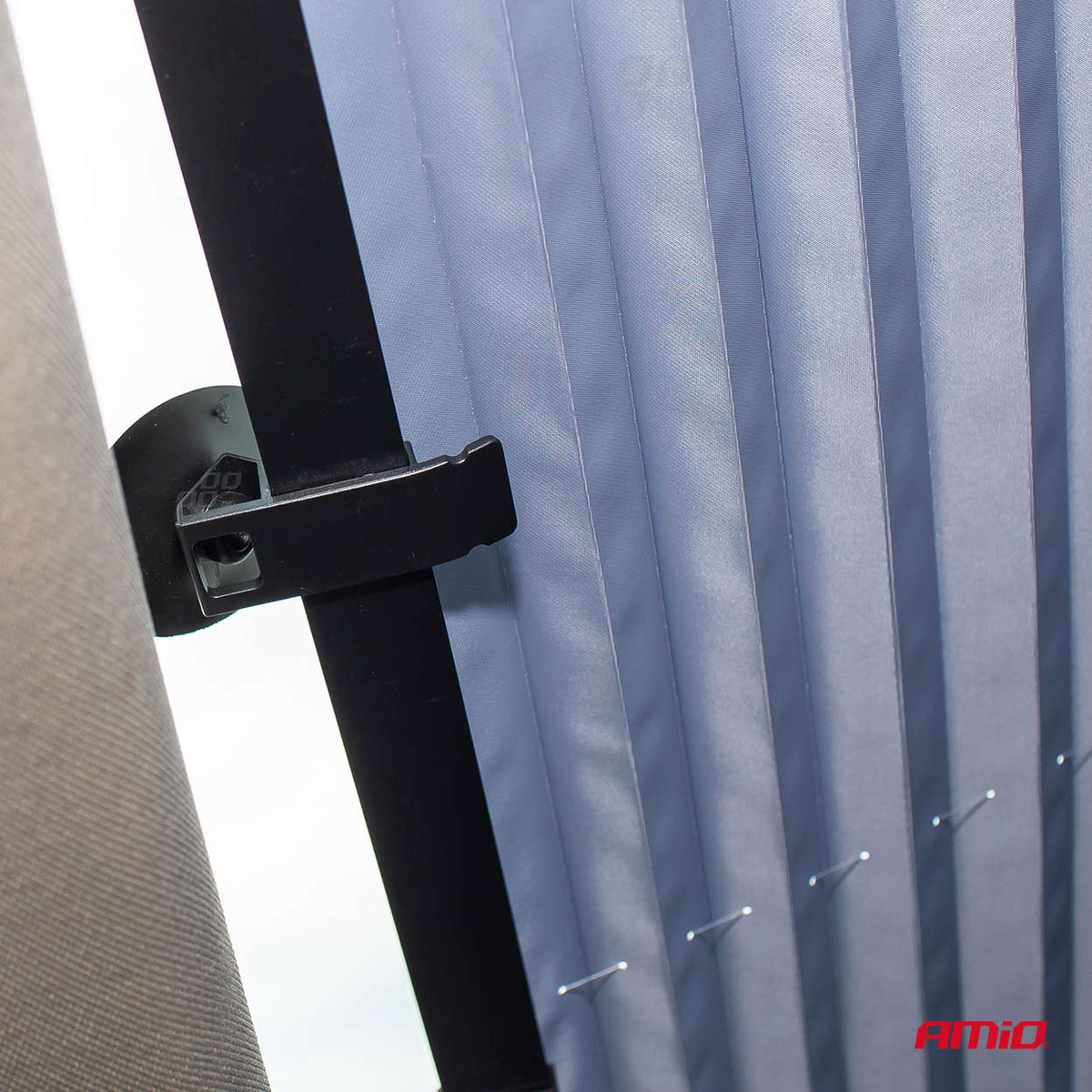 Windscherm opklapbaar zonnescherm 120x46cm AMiO 02910 - AMiO 02910 - afbeelding 8
