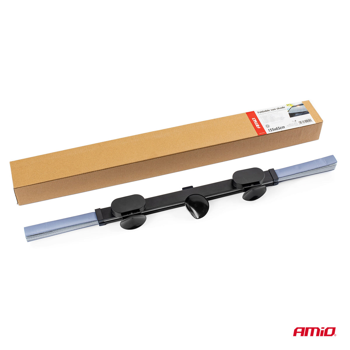 Windscherm opklapbaar zonnescherm 155x65cm AMiO 02911 - AMiO 02911 - afbeelding 5